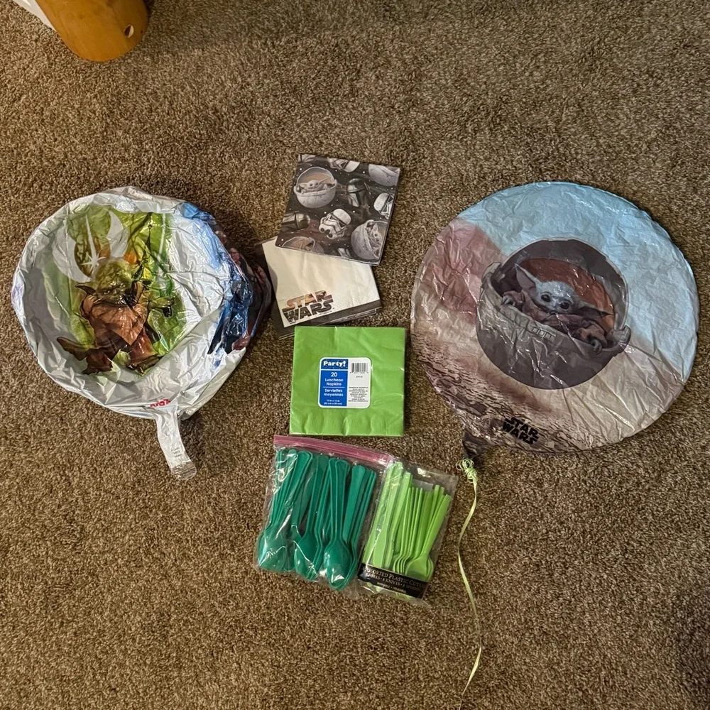 Star Wars Mandalorian Party Decor Set